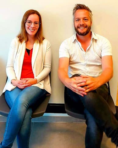 Photo de Marc-Olivier et Delphine